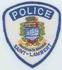 CANADA,QUEBEC,SAINT LAMBERT POLICE 1